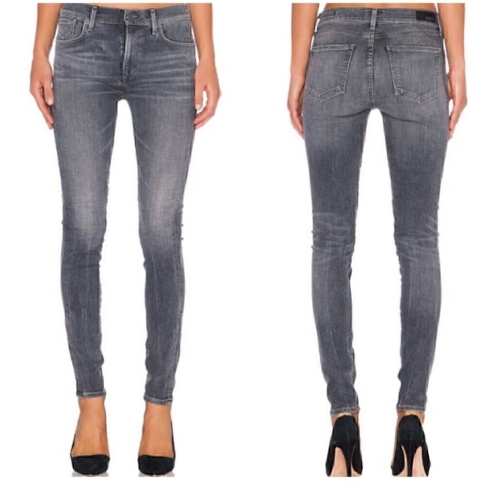 A Gold E Sophie High Rise Skinny Jeans in Rockport @  REVOLVE - size 26